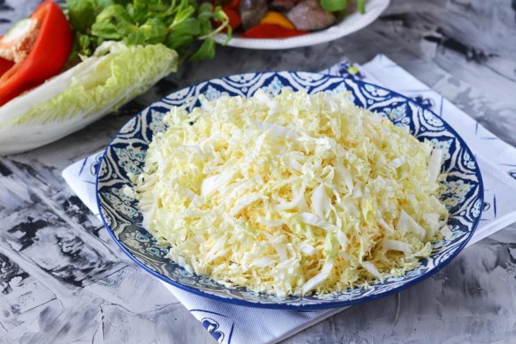 Airy Chinese Cabbage Swan Down Salad Airy Chinese Cabbage Swan Down Salad