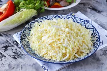 Airy Chinese Cabbage Swan Down Salad
