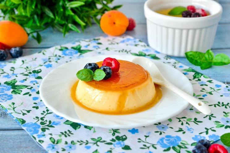 Caramel Egg Custard Delight