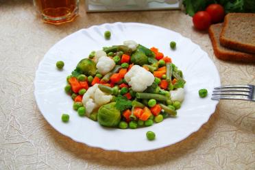 Roasted Crispy Frozen Vegetables