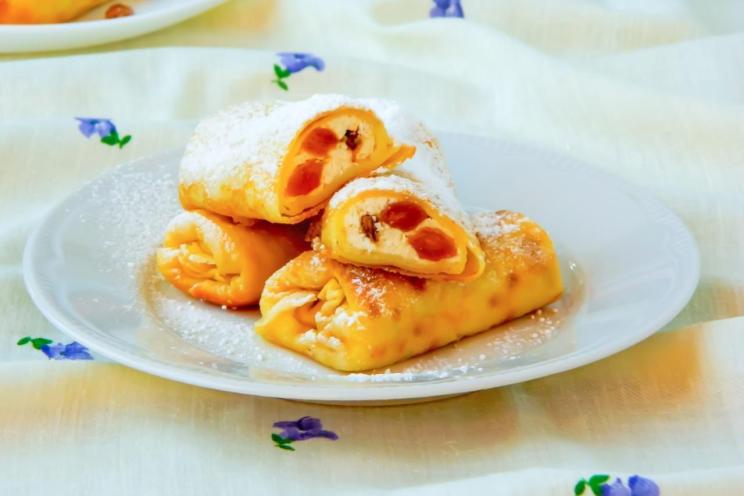 Oven-Baked Cottage Cheese Pancakes