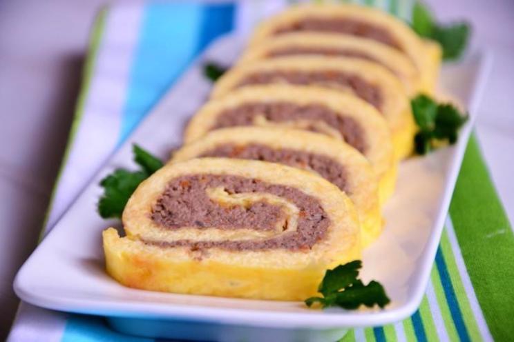 Liver Pate and Cheese Roll: Perfect Holiday Appetizer Liver Pate and Cheese Roll: Perfect Holiday Appetizer