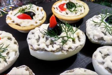 Olive Pate Stuffed Eggs