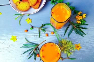 Vitamin-Packed Frozen Sea Buckthorn Compote