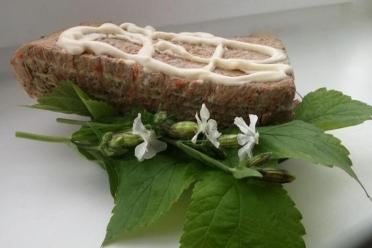Liver Pâté Cake with Waffle Layers
