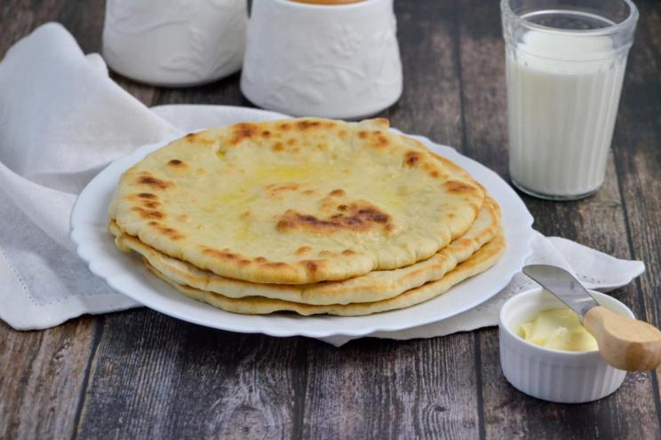 Quick Kefir Flatbreads in a Pan