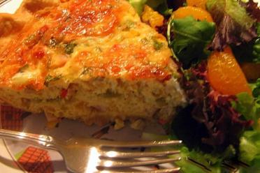 Spicy Smoked Chicken & Corn Pie
