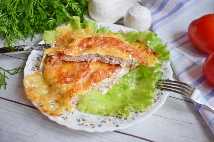 Cheesy Oven-Baked Pork Chops