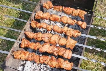 Mineral Water Veal Kebab