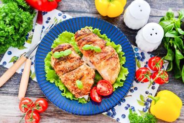 Oven-Baked Breaded Chicken Breasts