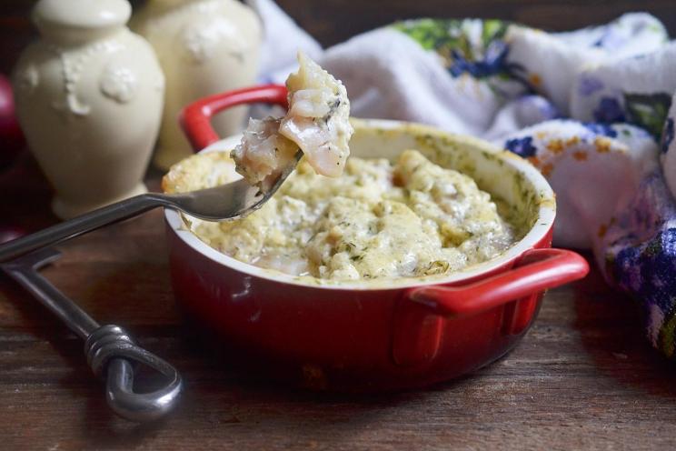 Baked Creamy Pangasius Fillet