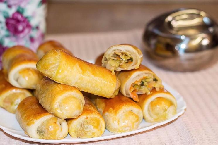 Moldavian Cabbage Pies: Crispy, Yeast-Free Delights