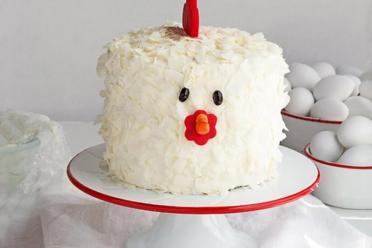 Festive Rooster Cake Recipe