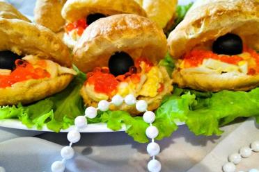 Puff Pastry Holiday Appetizer Shells