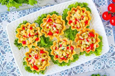 Oven-Baked Chicken Tartlets