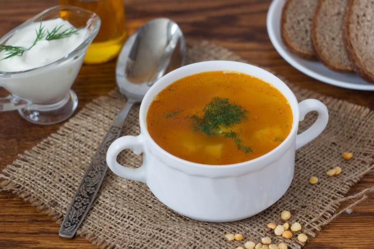 Hearty Yellow Pea Soup