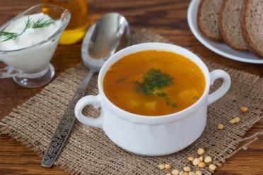 Hearty Yellow Pea Soup