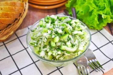 Fresh Spring Cabbage Salad