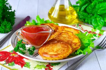 Pan-Fried Battered Sausage Snack