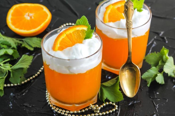 Refreshing Orange Jelly Delight