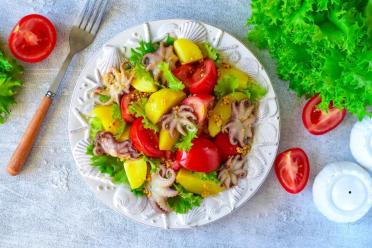 Mediterranean Octopus and Potato Salad