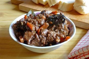 Savory Veal Stew with Prunes