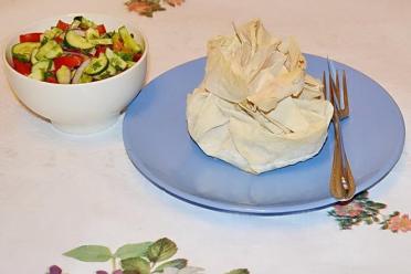 Oven-Baked Lavash Meat Pockets