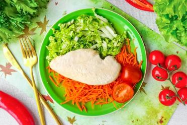 Healthy Steamed Chicken Breast