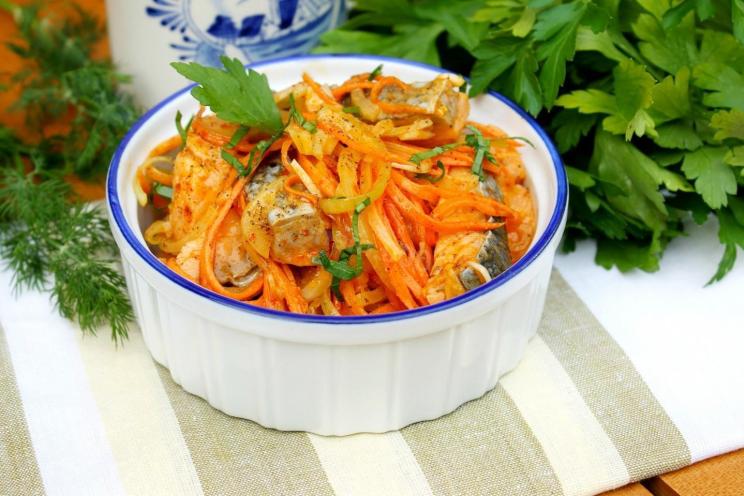 Homemade Korean Fish Salad