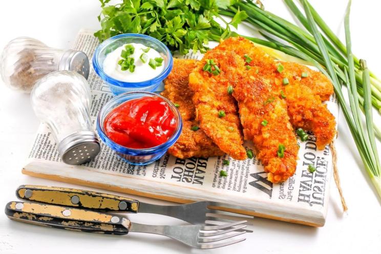 Quick and Crispy Pan-Fried Nuggets Quick and Crispy Pan-Fried Nuggets