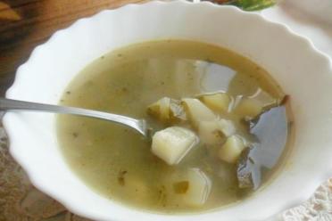 Quick & Tasty Sorrel Green Borscht in a Slow Cooker