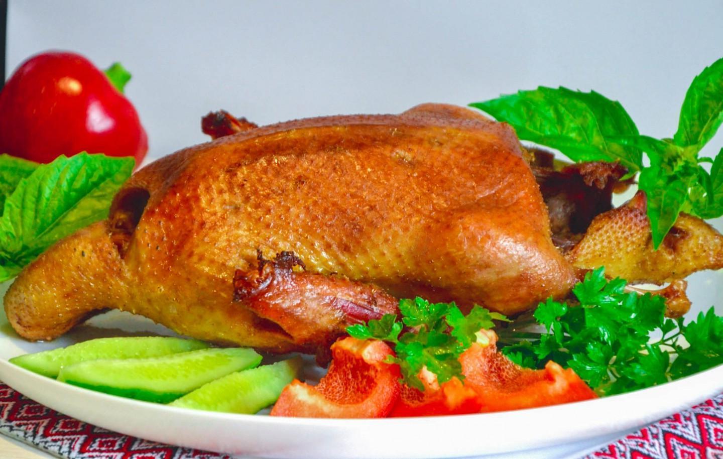 Festive Honey-Glazed Baked Duck Festive Honey-Glazed Baked Duck