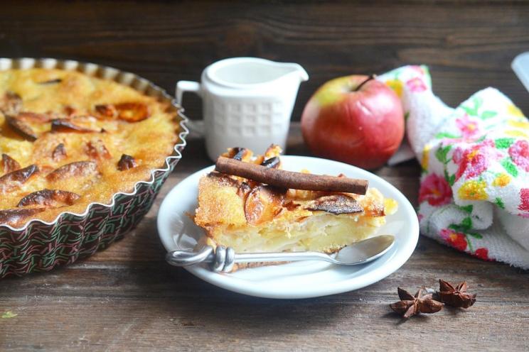 Quick and Delicious Apple Kefir Pie
