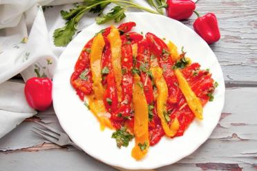 Easy Oven-Baked Bell Peppers