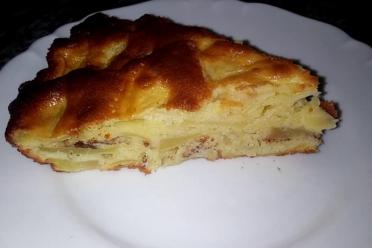 Apple Charlotte on Kefir