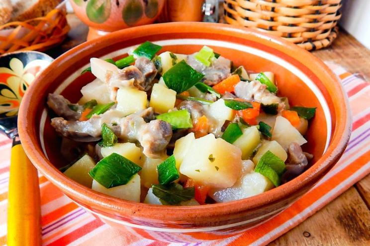 Stewed Gizzards and Potatoes: Quick, Easy, and Budget-Friendly Stewed Gizzards and Potatoes: Quick, Easy, and Budget-Friendly