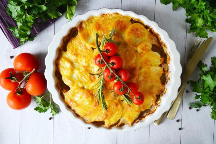 Oven-Baked French Beef with Potatoes