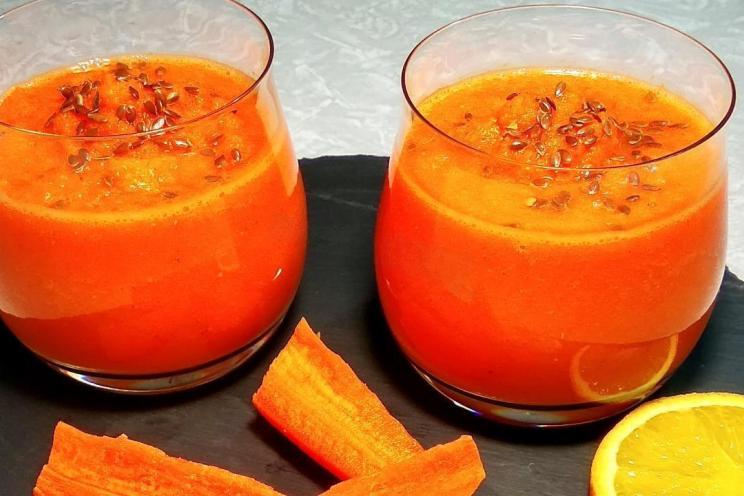 Carrot Apple Orange Smoothie: A Refreshing, Low-Calorie Drink