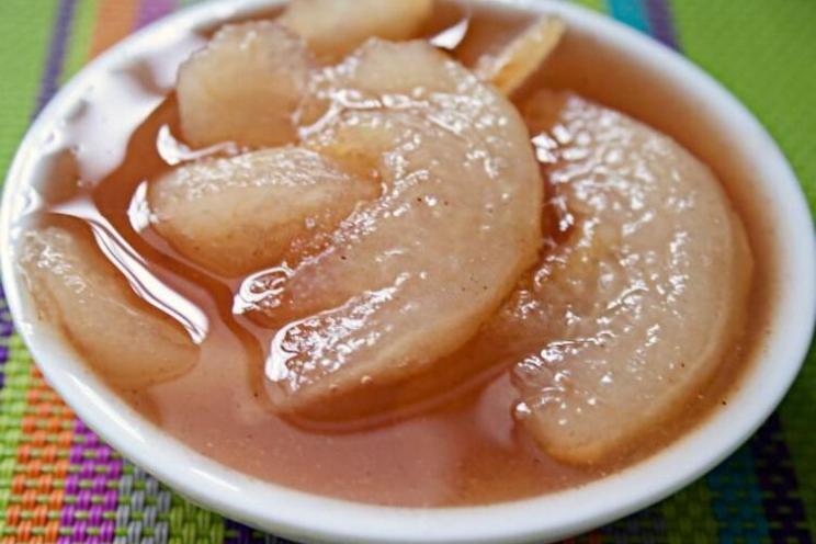 Easy Pear Jam Slices