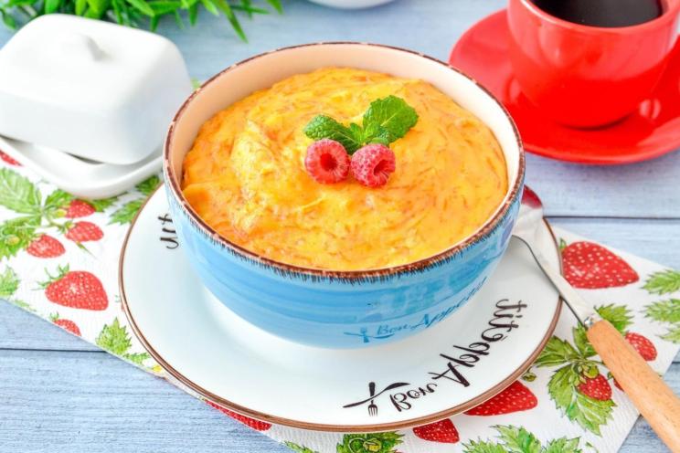 Carrot-Infused Semolina Porridge