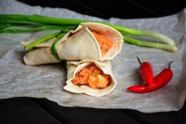 Quick & Tasty Chicken Rice Burrito