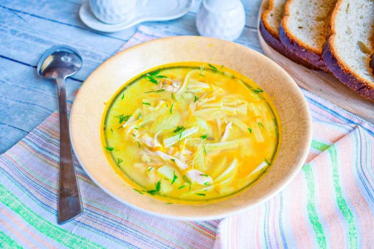 Healthy and Hearty Chicken Pasta Soup