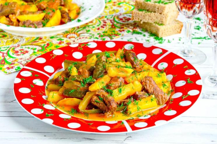 Tatar-Style Multicooker Azu Stew