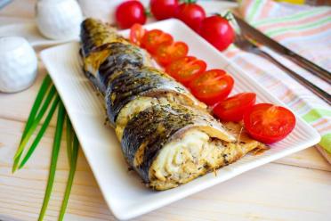 Slow Cooker Baked Mackerel