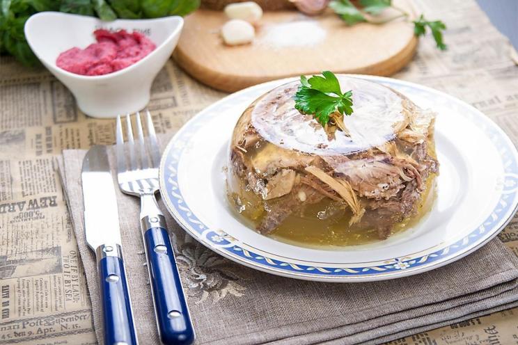 Savory Jellied Pork and Chicken Delight