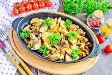 Quick & Delicious Fried Frozen Mushrooms