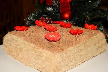 Moist Chocolate Kefir Cake with Creamy Butter Filling