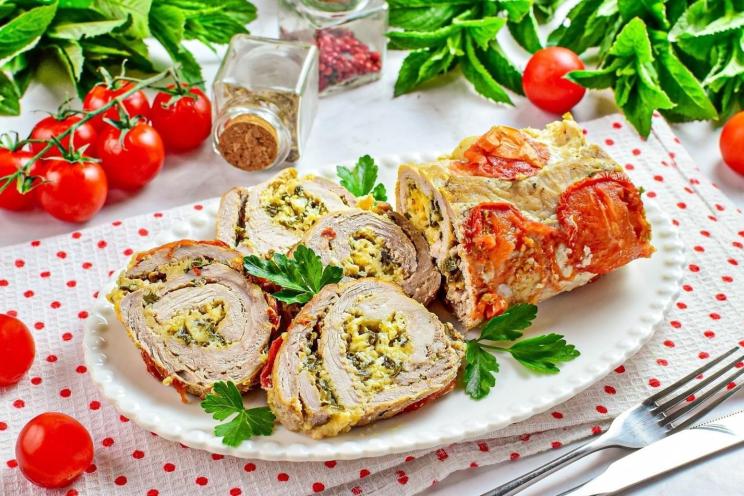 Savory Stuffed Meatloaf Delight