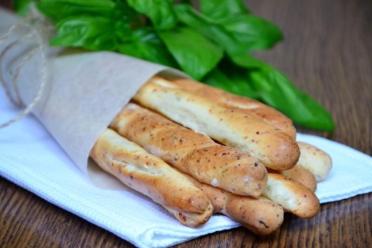 Cheesy Basil Breadsticks
