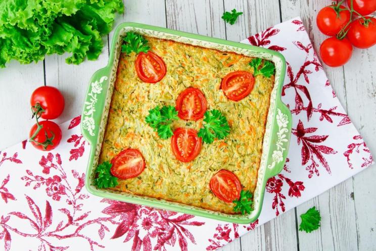 Oven-Baked Zucchini Vegetable Casserole